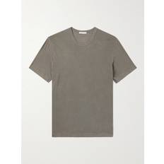 James Perse Combed Cotton-Jersey T-shirt Men Green