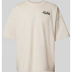 Bluser Tee - Beige/Sort