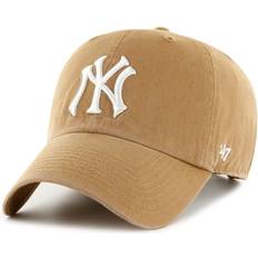 47 Brand Strapback Cap CLEAN UP New York Yankees camel