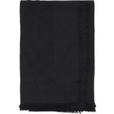 Ferragamo Lurex-yarn Shawl - Black