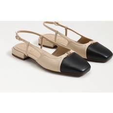 35 ⅓ Tacones y Zapatos de Tacón Sam Edelman Kara Slingback Flat Summer Sand/Black Leather