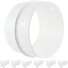White Goods Accessories Spares2Go Dual Vent Hose Connection Ring Kit for Beko Tumble Dryer