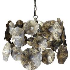 Chic Antique Blomdekor Pendellampa