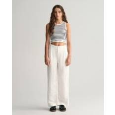 Gant Flickor Byxor Gant Lin Byxor - Bred/Vit