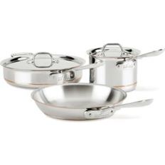 Cookware All-Clad Copper 5-Ply Bonded Cookware Set with lid