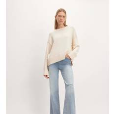 Jeans Toteme Cashmere Cable-Knit Sweater in Black 200