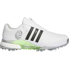 Adidas Tour 360 BOA Golf Shoes White/Core Black/Green Spark IF0251 Regular Fit