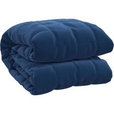 OEKO-TEX Blankets vidaXL blue, 230 220 Anxiety Blankets Blue