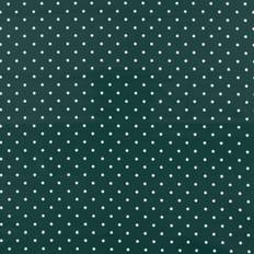 Fabrics on sale Dunelm Metre Polka Dot Fabrics Green