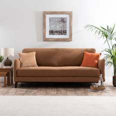 Orange Loose Covers Dunelm Boucle 3 Seater Loose Sofa Cover Orange