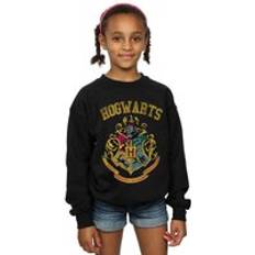 Harry Potter Filled Crest Varsity Sweatshirt Black 12-13 Years