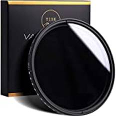 Tide Tide Optics Variabelt ND-filter 67 mm ND2 ND400 Neutral Density Cirkulärt linsfilter