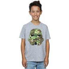 Camouflage Children's Clothing Star Wars Stormtrooper Command Camo T-Shirt Grey 12-13