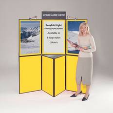 Yellow Bulletin Boards Symple Stuff Free-Standing Bulletin Board 200cm H 210cm W