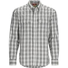 XL Fishing Jackets Simms Big Sky Long-Sleeve Shirt for Men Exuma Plaid