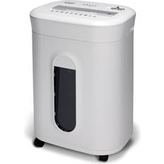 Shredders Aurora Heavy Duty Anti-Jam 15-Sheet Crosscut Shredder/60 Min Run Time/ 6-Gallon Pullout Basket, White