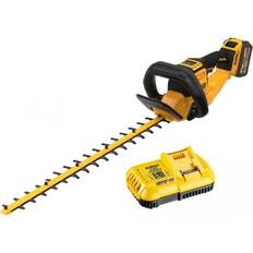 Dewalt Battery Hedge Trimmers Dewalt DCMHT573X1-GB 54V XR Flexvolt 65cm Hedge Trimmer With 1x 9Ah Battery