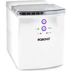 Igloo 33-Pound Automatic Portable Countertop Ice Maker Machine, White