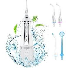 Electric Toothbrushes & Irrigators SUGIFT SUGIFT Water Flosser for Teeth 320ML Water Flossers Dental Oral Irrigator with DIY Mode 4 Jet Tips IPX7 Portable for Home&Travel