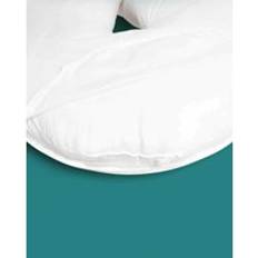 Kally Sleep U-Shaped Pregnancy Pillowcase White