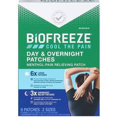 Biofreeze Medicines Day & Overnight Menthol-Pain Relieving Patch