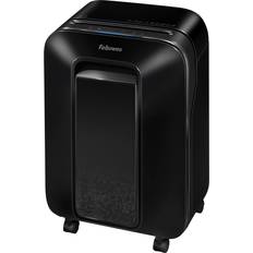 Fellowes LX20M 12 Sheet P-4 Micro-Cut, Heavy Duty Paper Shredder for Office, 100% Jam Proof Black