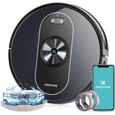 Robot Vacuum Cleaners Deenkee Mop Combo, 3000Pa WiFi Strong Suction Slim