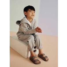Birkenstock Arizona Kids Mocha Sandals Metallic