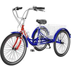 20" Tricycle Bikes Barbella Tricycles - Stars/Stripes Blue