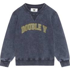 Blåa Sweatshirts Wood Wood Double A By W.W. Rod Junior Ivy Sweatshirt - Navy