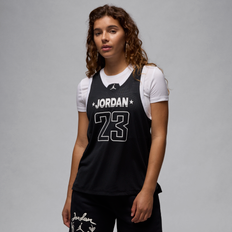 Jordan 23 Jersey Women's Tank Top Black Polyester UK 12–14