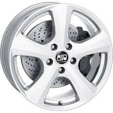 17" - 5/114.3 Car Rims MSW 19 Alloy Wheels Set of 4 17x7 Inch