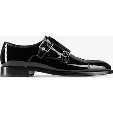 43 ½ Monks Jimmy Choo Finnion Monkstrap Black