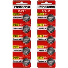 Panasonic 10pcs Cr2450 3v Coin Lithium Battery