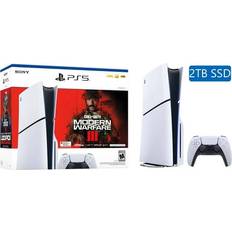 Playstation 5 modern warfare Sony PlayStation 5 (PS5) Slim Disc Edition : Call of Duty Modern Warfare III Bundle 2TB