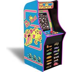 Game Consoles Arcade1up Ms. PAC-MAN Classic Game built for your home 4-foot-tall stand-up cabinet 14 classic games and 17-inch screen