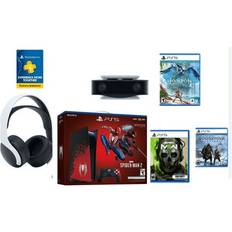 Sony PlayStation_PS5 Gaming ConsoleDisc Version with Marvel’s Spider-Man 2 Limited Edition PTECH Bundle