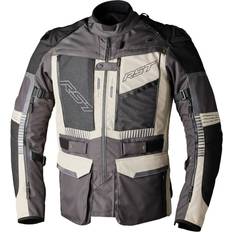 Rst Motorcycle Jackets Rst Pro Ranger, Textiljacke wasserdicht Dunkelgrau/Beige/Schwarz