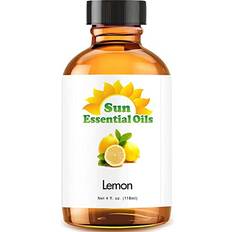 Massage- & Relaxation Products Sun Essential Oils Lemon Oil 4oz 4 Fluid Ounces