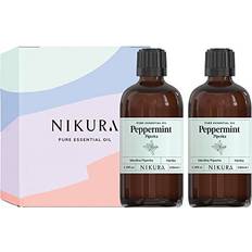 Massage- & Relaxation Products Nikura Peppermint Piperita Essential Oil 200ml 2 x 100ml 100% Pure