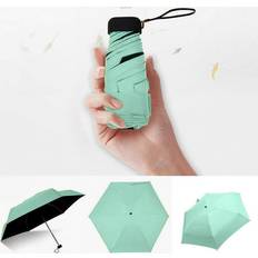 Umbrellas JeashCHAT JeashCHAT Mini Compact Umbrella Small Travel Umbrellas for Backpack & Purse Lightweight Portable & Foldable Windproof umbrella for women