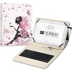 Subblim Keyboard with Tablet Holder Subblim Qwerty