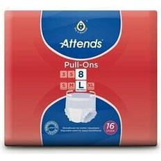 Hygienartiklar Attends Inkontinensskydd Allt-I-Ett Byxa Pull-Ons 8 L 64 st
