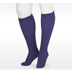 JUZO 20-30mmHg Firm Support Navy Size I Closed Toe For Men and Women's Regular Knee High Stocking 2001ADFF09 I