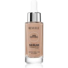 Serum Foundation [ HA] Fugtende foundation for jævn hudtone Skygge Light-Medium 30 ml