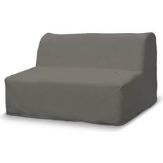 Sammet Möbelöverdrag Dekoria Lycksele klädsel<br> soffa Sofföverdrag Grå