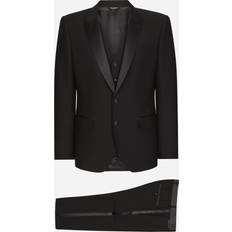 Pellava Puvut Dolce & Gabbana Abito Man Suits And Blazers Blue Wool