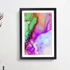 East Urban Home Ink Bliss in Picture Graphic Print Framed Art