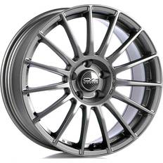 Car Rims OZ Alufelgen superturismo lm matt graphit silver beschriftung - Matt Graphit Silberner Sch 8J.5