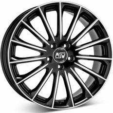 Car Rims MSW 30 Gloss Black Polished 8x19 5/108 ET45 B73.1